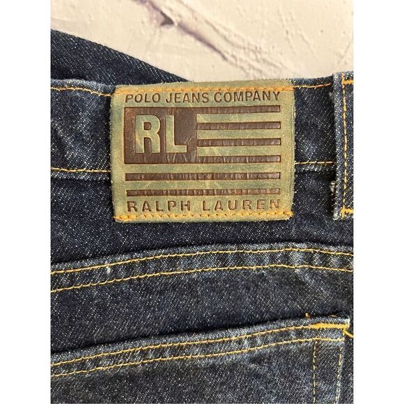 Ralph Lauren Women's Size 4 Bootcut Jeans Darkest Wash Denim 100% Cotton Western - Picture 4 of 6